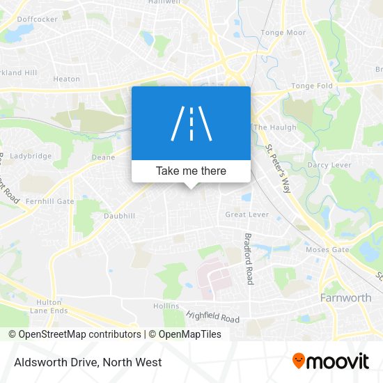 Aldsworth Drive map