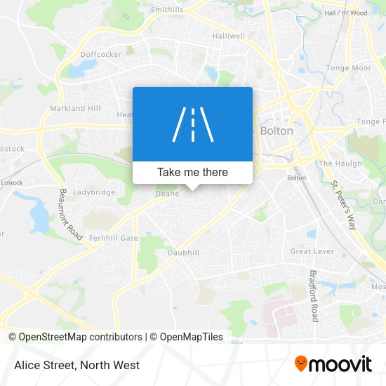 Alice Street map