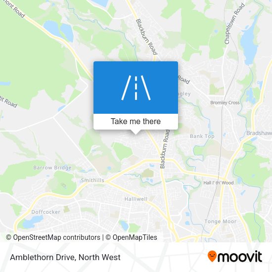 Amblethorn Drive map