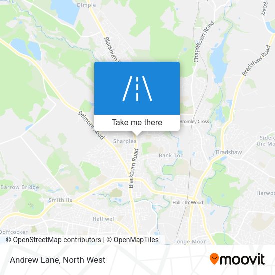 Andrew Lane map