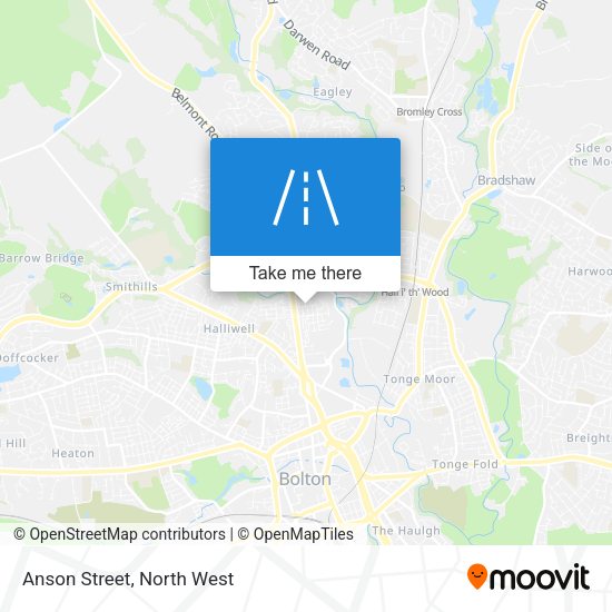 Anson Street map