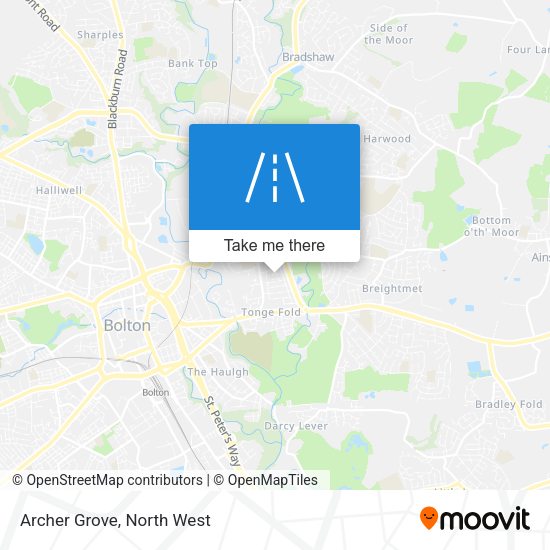 Archer Grove map