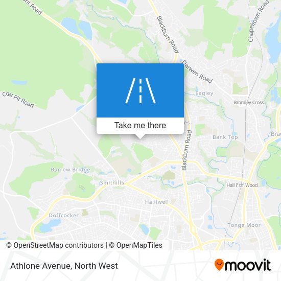 Athlone Avenue map