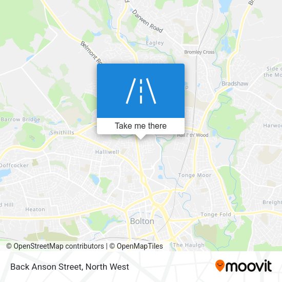 Back Anson Street map