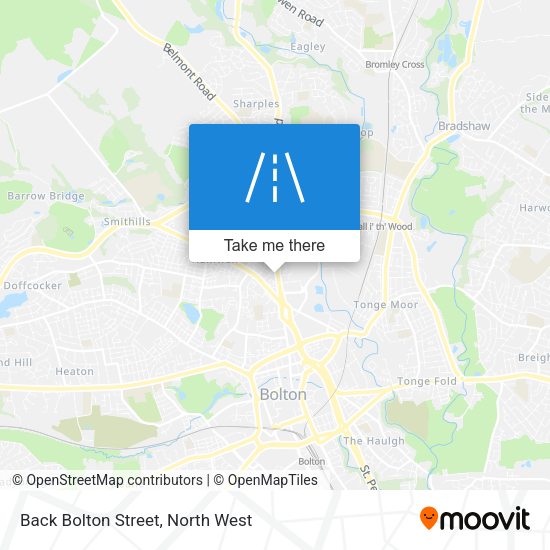 Back Bolton Street map