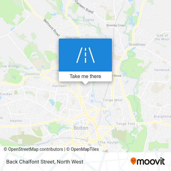 Back Chalfont Street map