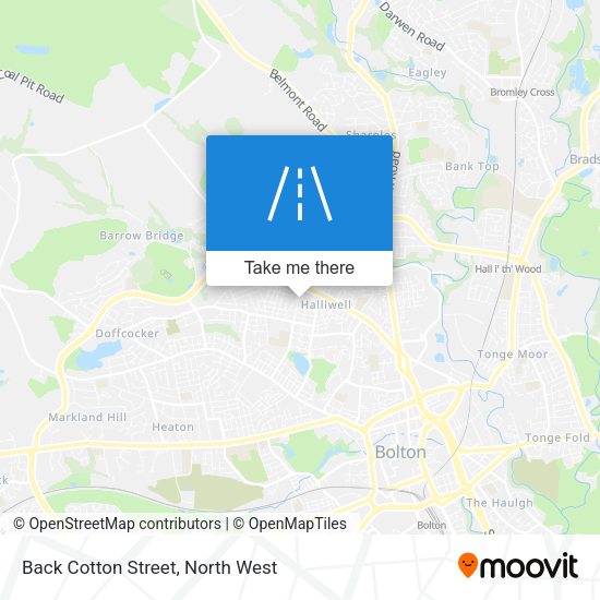 Back Cotton Street map