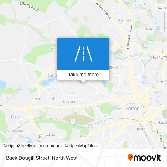 Back Dougill Street map