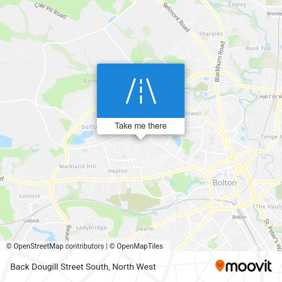 Back Dougill Street South map