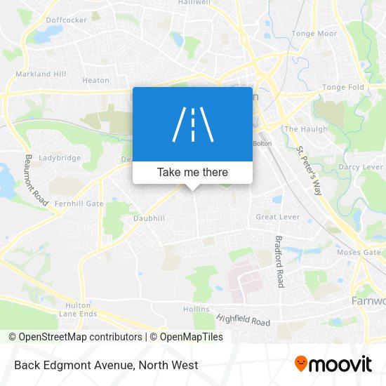 Back Edgmont Avenue map