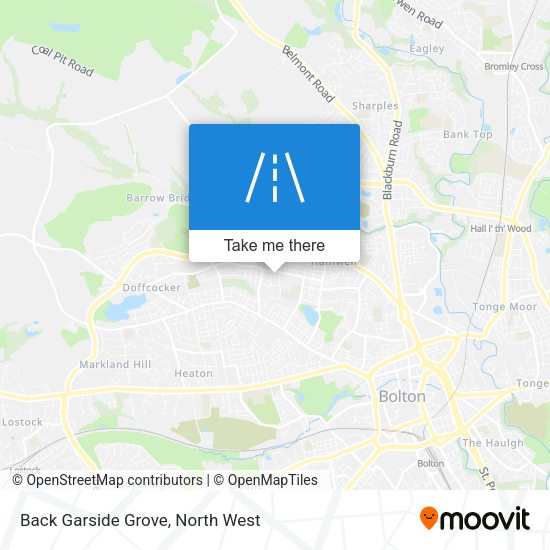 Back Garside Grove map