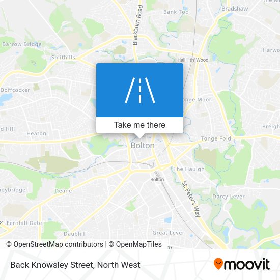 Back Knowsley Street map