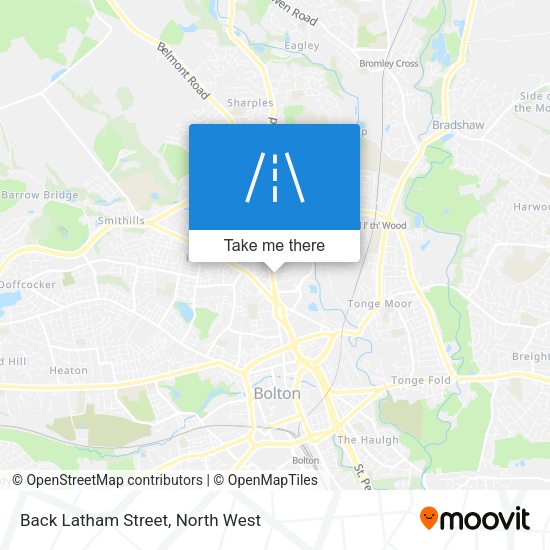 Back Latham Street map