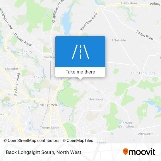 Back Longsight South map