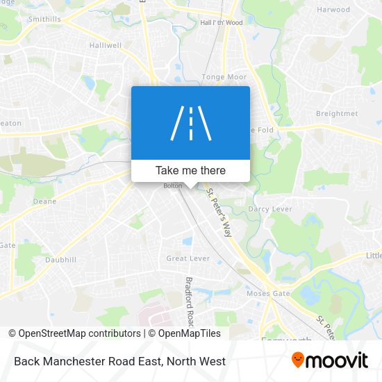 Back Manchester Road East map