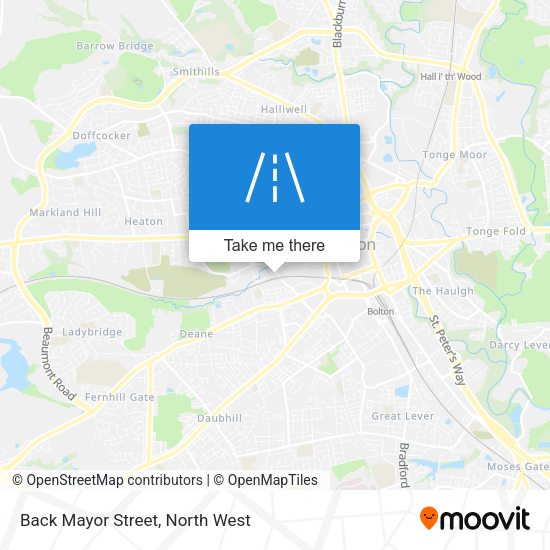 Back Mayor Street map