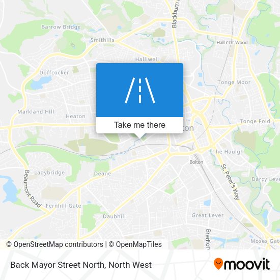 Back Mayor Street North map