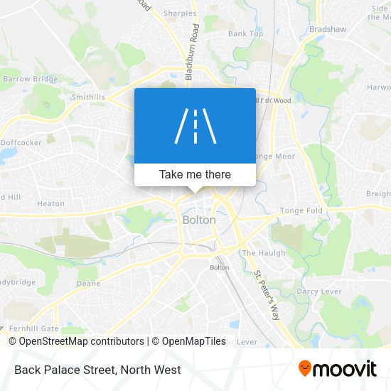 Back Palace Street map