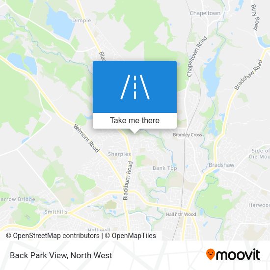 Back Park View map