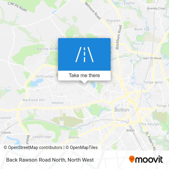 Back Rawson Road North map