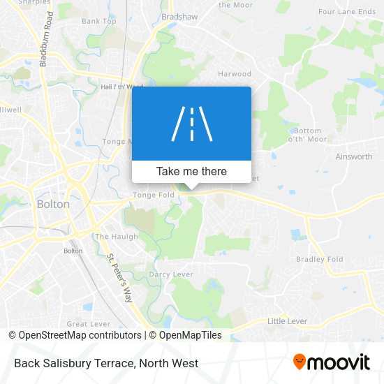 Back Salisbury Terrace map
