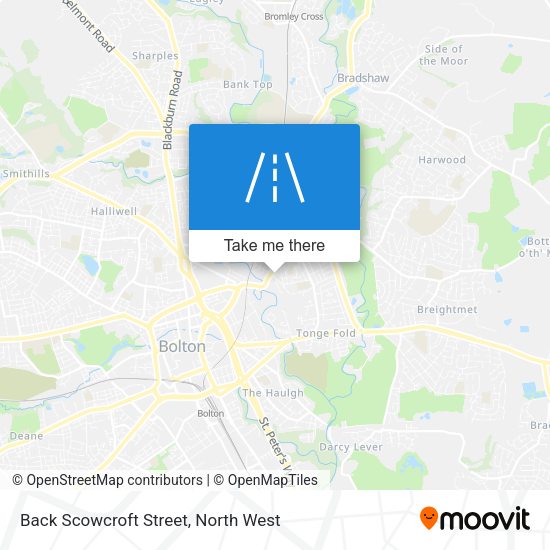 Back Scowcroft Street map
