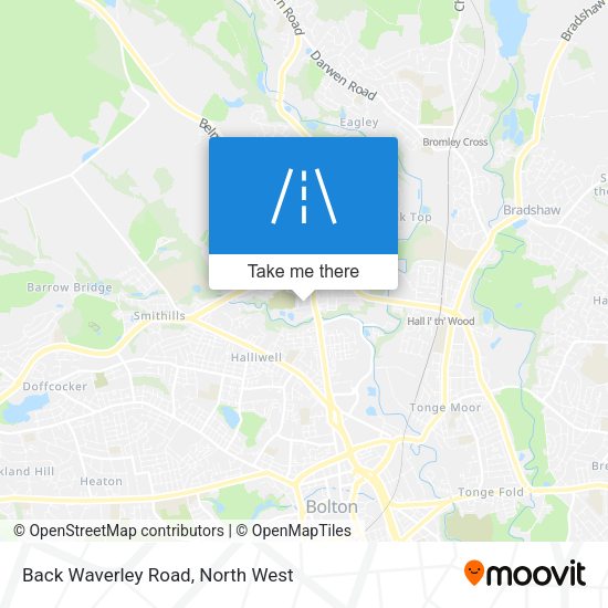 Back Waverley Road map