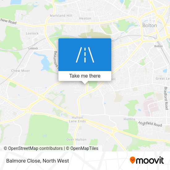Balmore Close map