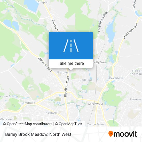 Barley Brook Meadow map