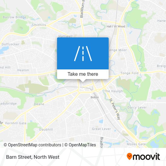 Barn Street map