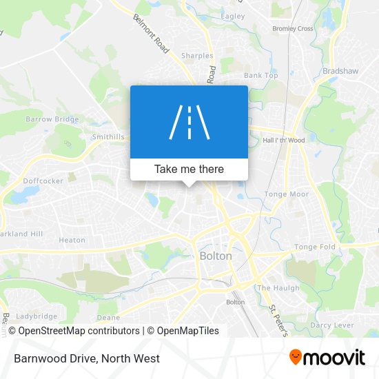 Barnwood Drive map