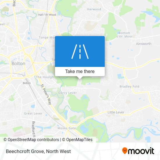 Beechcroft Grove map
