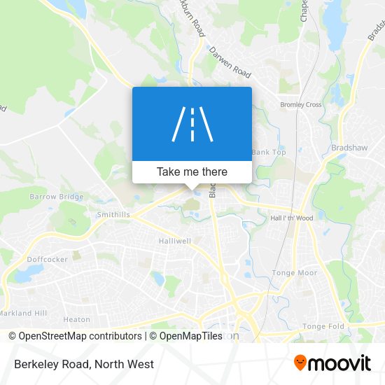 Berkeley Road map