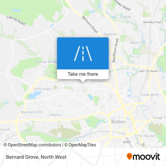 Bernard Grove map