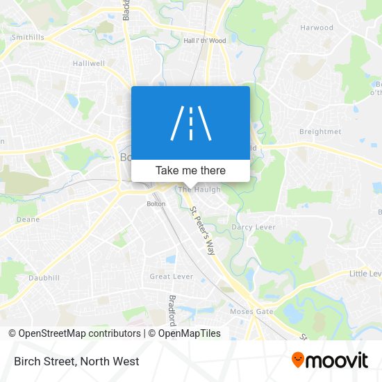 Birch Street map