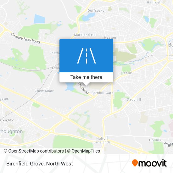 Birchfield Grove map