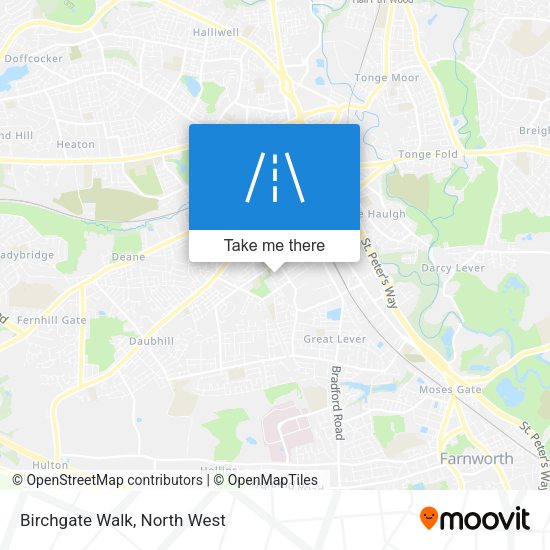Birchgate Walk map