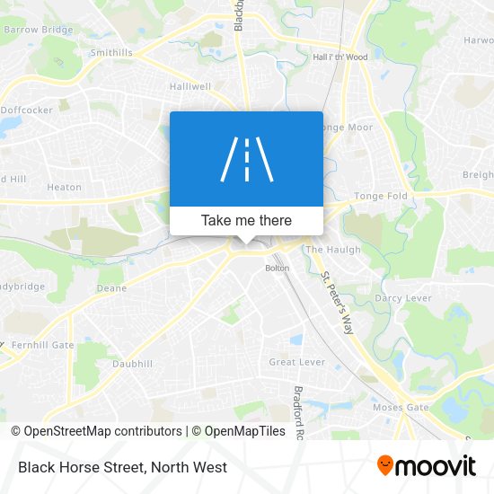Black Horse Street map