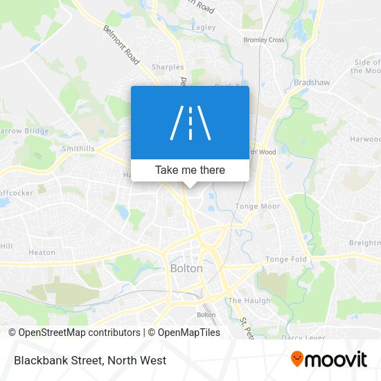 Blackbank Street map