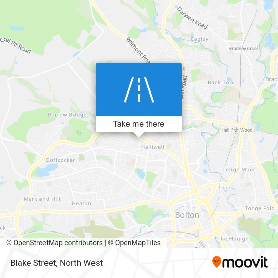 Blake Street map