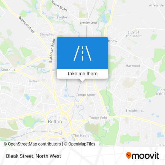 Bleak Street map