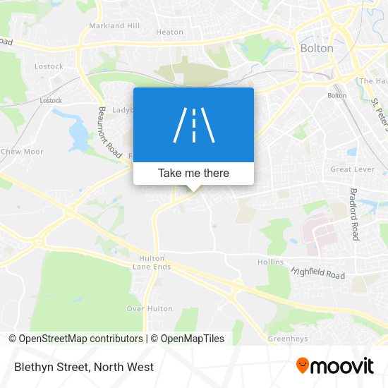 Blethyn Street map