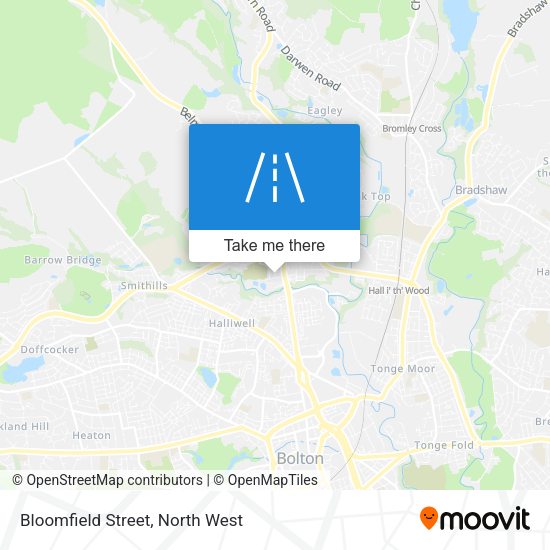 Bloomfield Street map