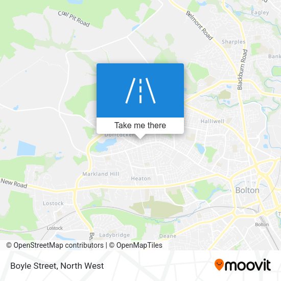 Boyle Street map
