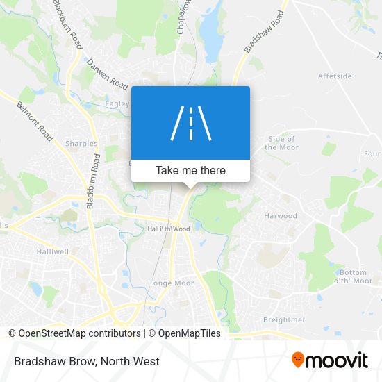 Bradshaw Brow map