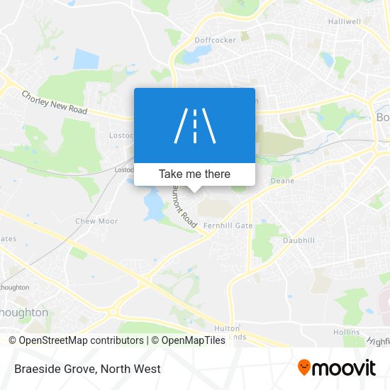 Braeside Grove map