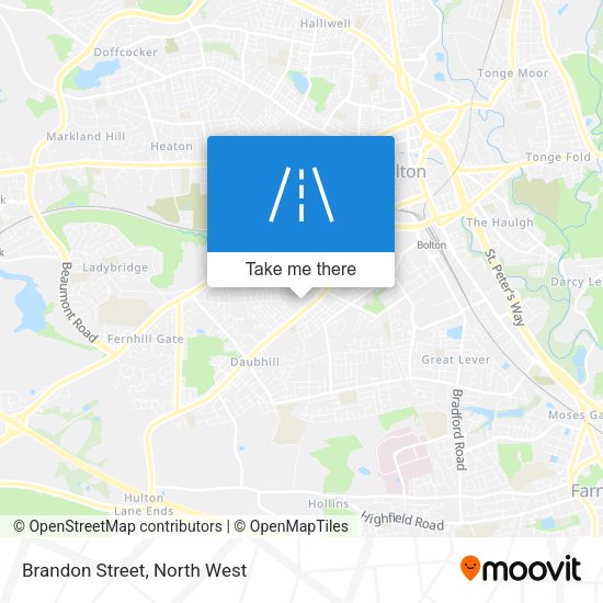 Brandon Street map