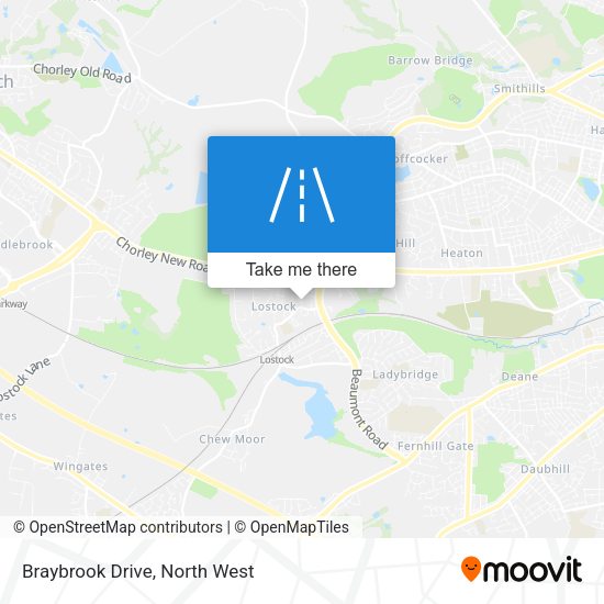 Braybrook Drive map