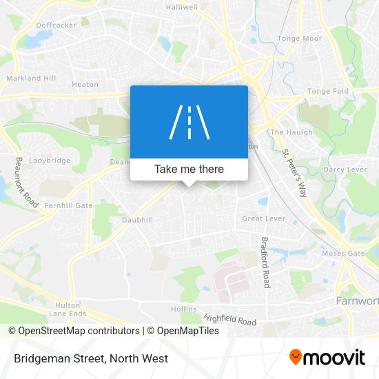 Bridgeman Street map