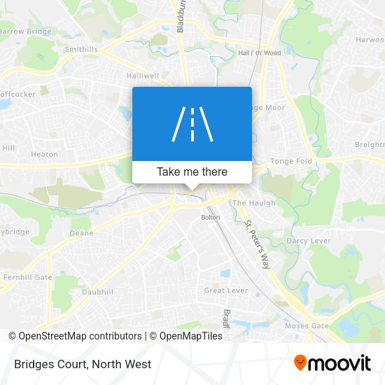 Bridges Court map